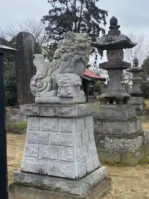 千勝神社の狛犬