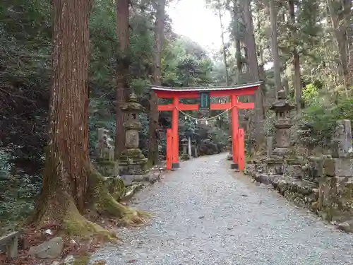 方廣寺の鳥居