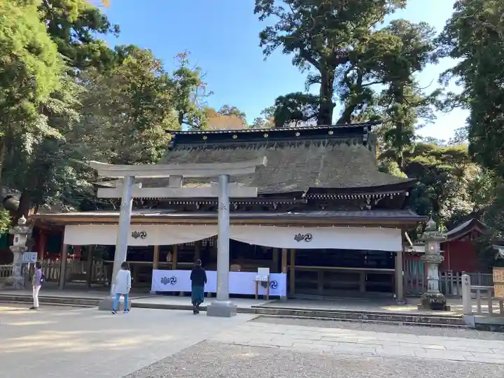 鹿島神宮の本殿・本堂