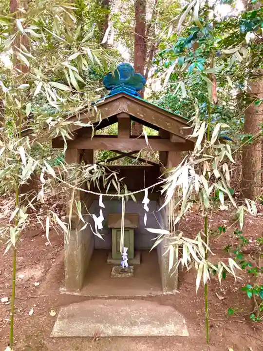 蛟蝄神社奥の宮(茨城県)