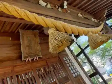大坪神明社の本殿・本堂