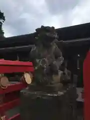 鎮守氷川神社の狛犬