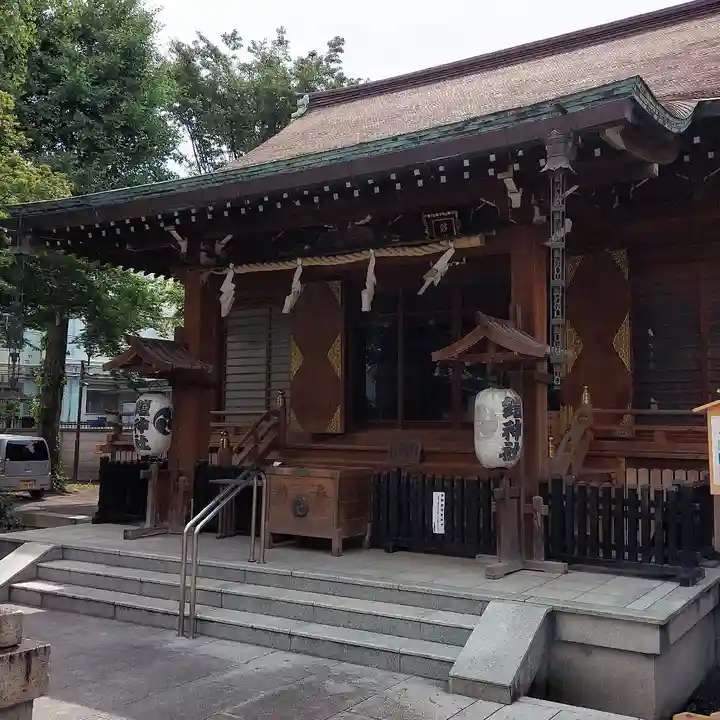 鎧神社の本殿・本堂