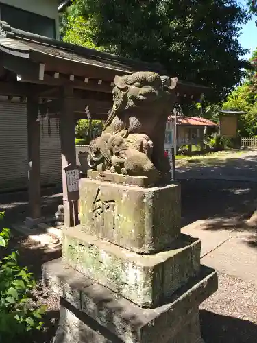 青渭神社の狛犬