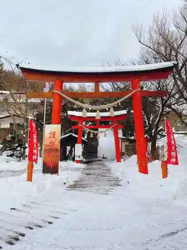 虻田神社の初詣