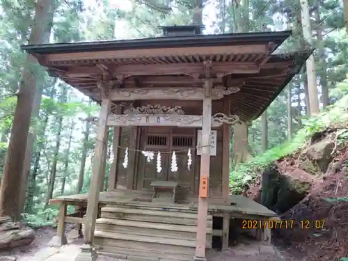 木幡山隠津島神社(二本松市)の末社