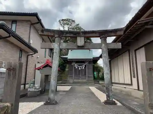 七浦稲荷神社の鳥居