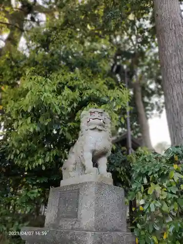 比々多神社の狛犬