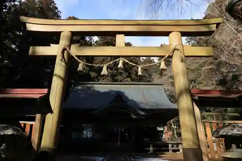 都々古別神社(馬場)の鳥居