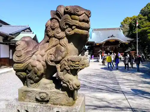 片山八幡神社の狛犬