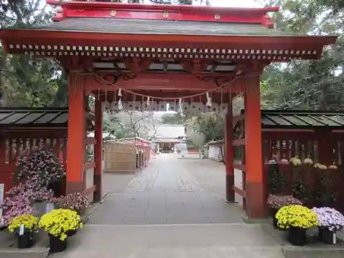 息栖神社の山門