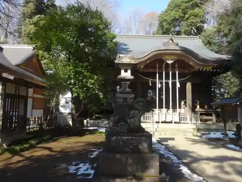 石神井氷川神社の本殿・本堂