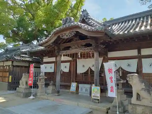 踞尾八幡神社の本殿・本堂