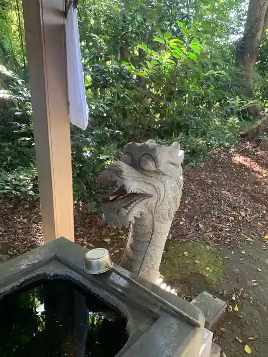 八幡神社の手水舎