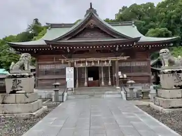 岡田神社の本殿・本堂