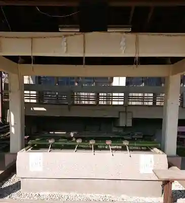 熊本縣護國神社の手水舎