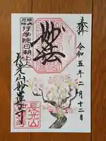 妙蓮寺の御朱印