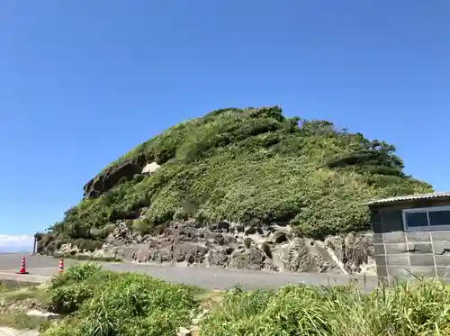 楫の三郎山神社の周辺