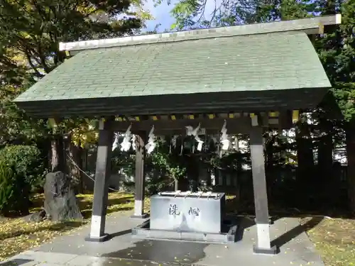 篠路神社の手水舎