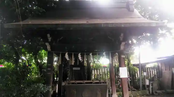 大原稲荷神社の手水舎