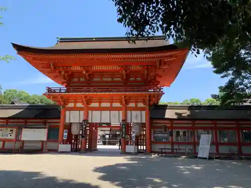 賀茂御祖神社（下鴨神社）の山門・神門