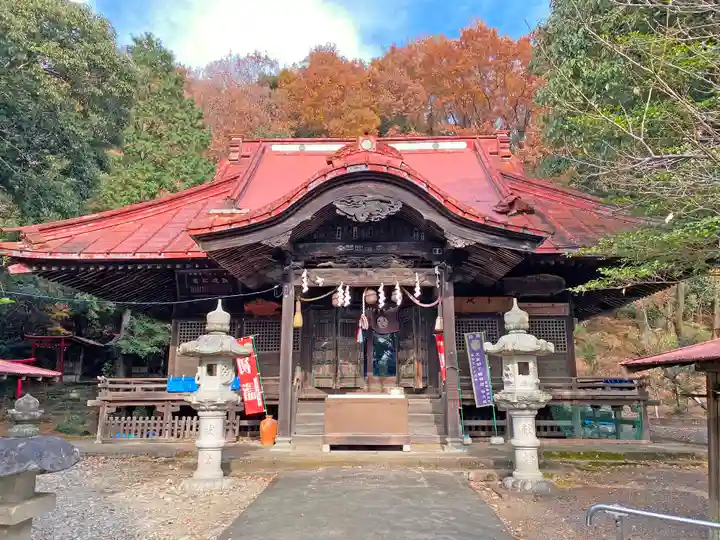阿豆佐味天神社の本殿・本堂