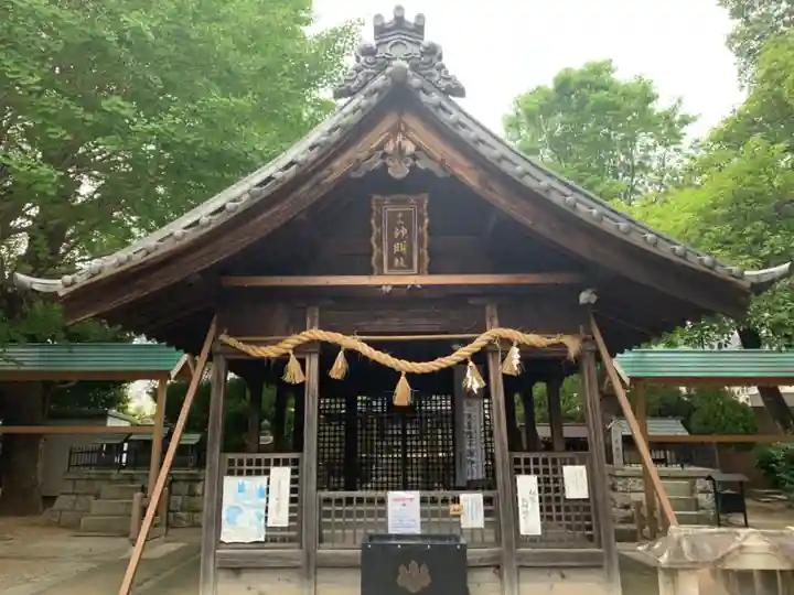 中山神明社の本殿・本堂