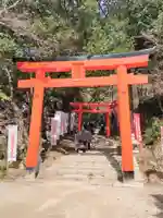 天開稲荷社の鳥居