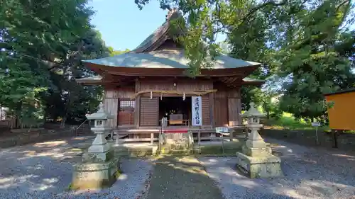 伊勢神明社の本殿・本堂
