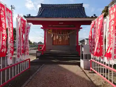 城向稲荷社の本殿・本堂