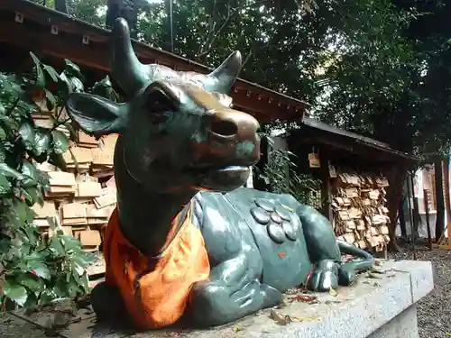 岩槻久伊豆神社の狛犬