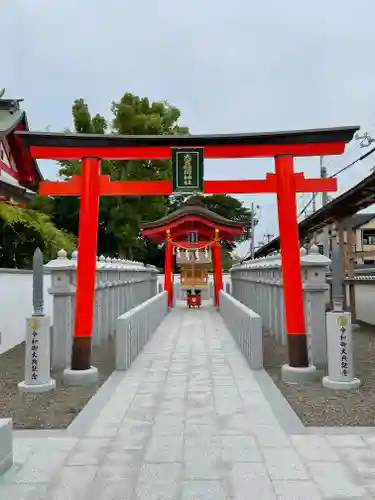 奈加美神社の鳥居