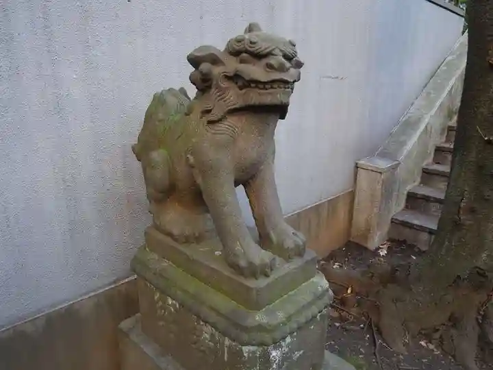 櫻田神社の狛犬