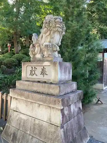 日枝神社水天宮の狛犬