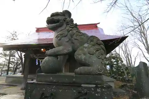 八幡神社の狛犬