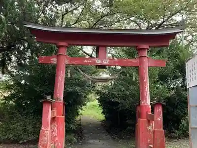 立鉾鹿島神社の鳥居
