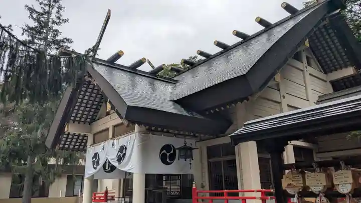 帯廣神社の本殿・本堂