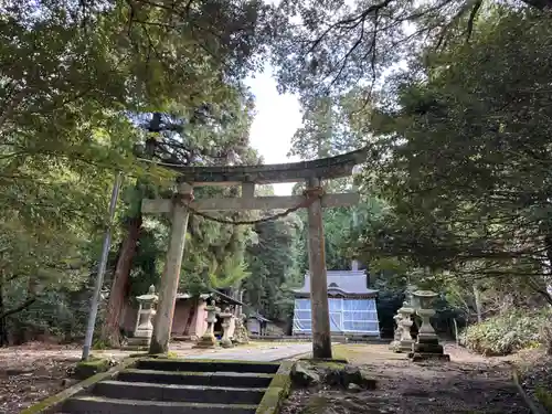 大宇賀神社の鳥居