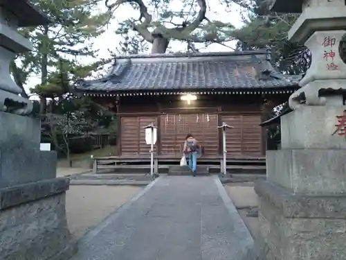 葛飾神社の本殿・本堂