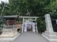 札幌諏訪神社の鳥居