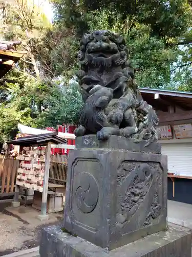 代々木八幡宮の狛犬