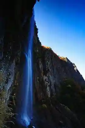 米子不動尊　本坊米子瀧山不動寺(長野県)