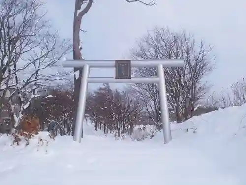 雨煙別神社の鳥居