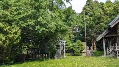 住三吉神社の庭園