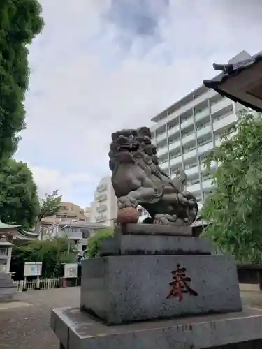 白山神社の狛犬