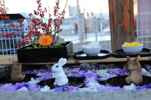 阿邪訶根神社の手水舎