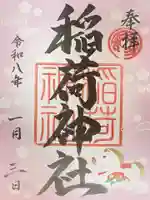 河原町稲荷神社の御朱印