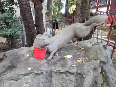 水稲荷神社の狛犬