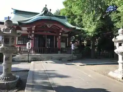 市谷亀岡八幡宮の本殿・本堂