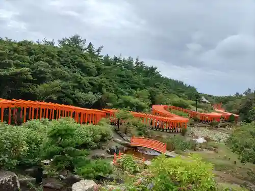 高山稲荷神社の景色